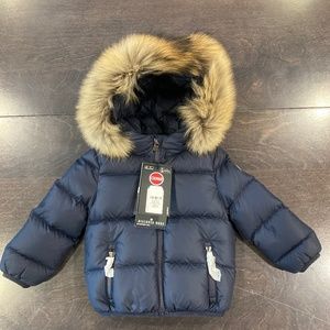 Colmar down jacket with genuine fur-18 months